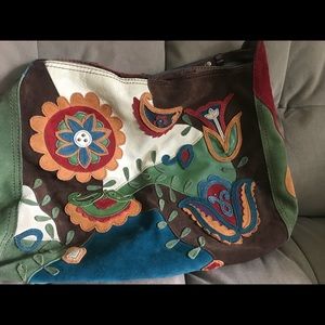 Lucky brand patchwork bag